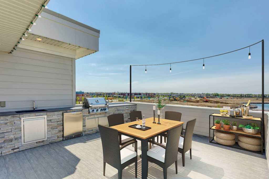 Jensen Lakes Showhome - Rooftop Deck